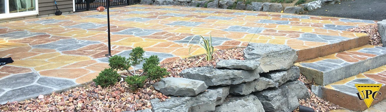 Stone Patio & Landscaping