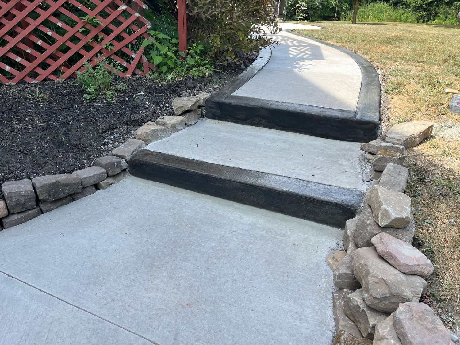 Concrete Walkway